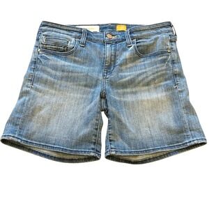 Pilcro and the Letterpress Lowrise Light Wash Denim Jean Short Blue Size 27 Boho